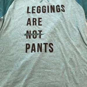 Cute 3/4 length sleeve tee